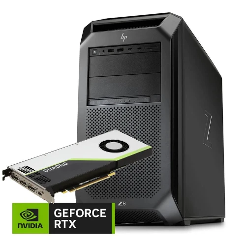 HP Z8 G4 Workstation Tower|2x Intel Xeon Silver 4210r Ram128Gb SSD 1Tb nvme Nvidia RTX 4000 8gb
