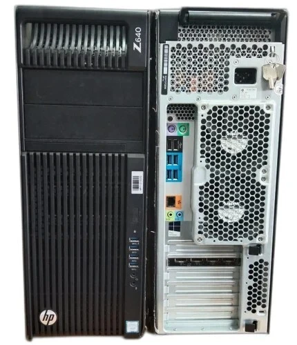 HP Z640 16 cœurs 2x E5-2667 v3 3,20 GH NVMe512gb ram 64gb quadro k4200 4gb