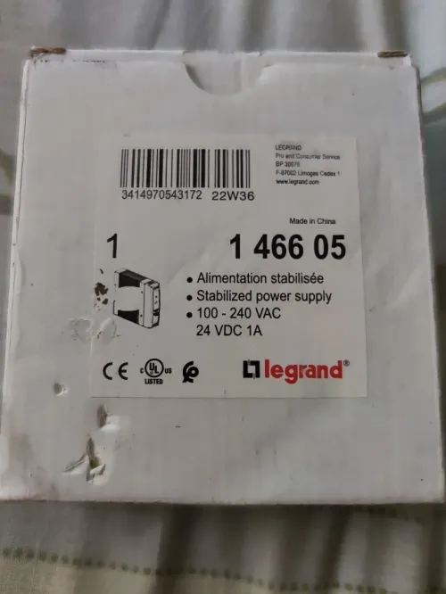 Transformateur/ alimentation stabilisée Legrand 