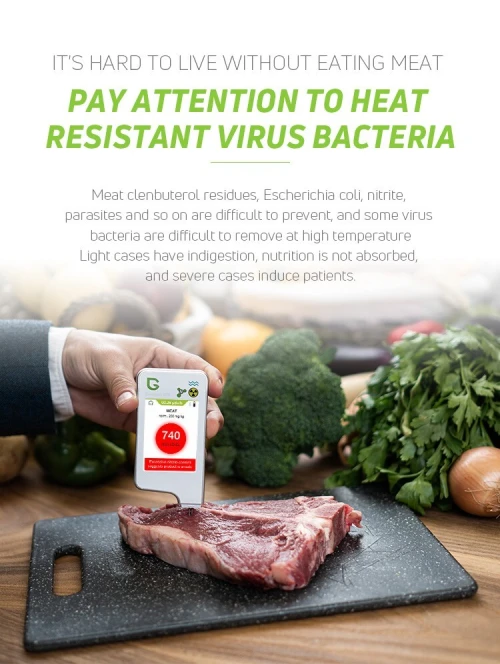 Testeur de nitrate alimentaire