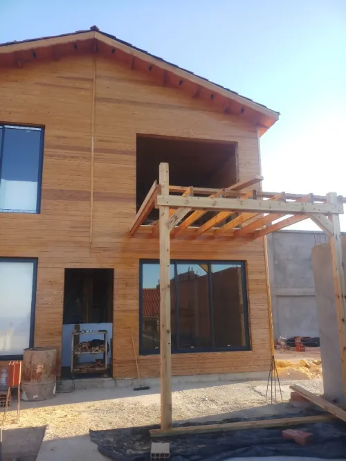 Construction des chalets et bungalow et Kiosque en bois 