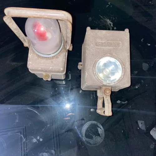 ancien lampe wonder cheminot