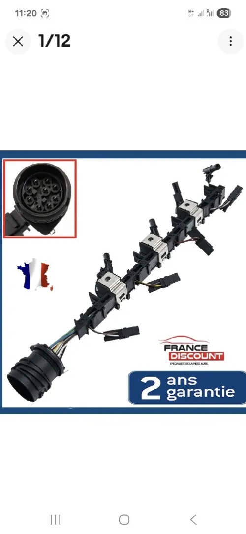 FAISCEAUX D'INJECTEURS SIEMENS ET BOSCH