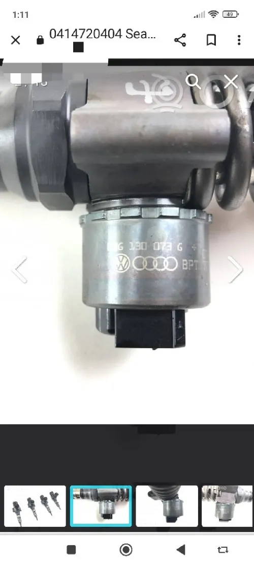 INJECTEURS GOLF V LEON AUDI 03G130073G+