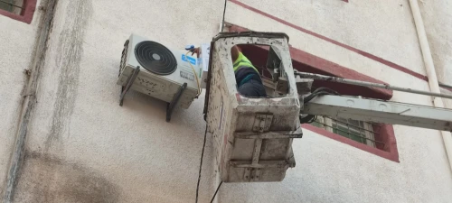 Installation climatiseur 