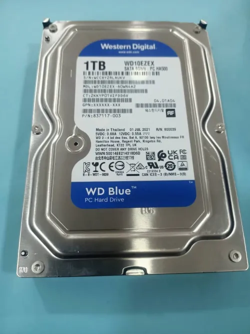 Disque Dur 500Go/640Go/750Go/1To/2To/3To/4To