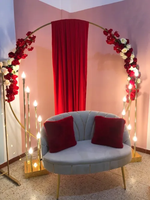 Location de matériels de décorations (mariages anniversaires fiançailles Saint-Valentin)