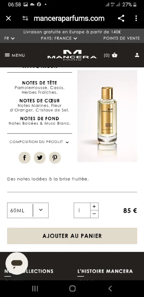 Mancera parfum 