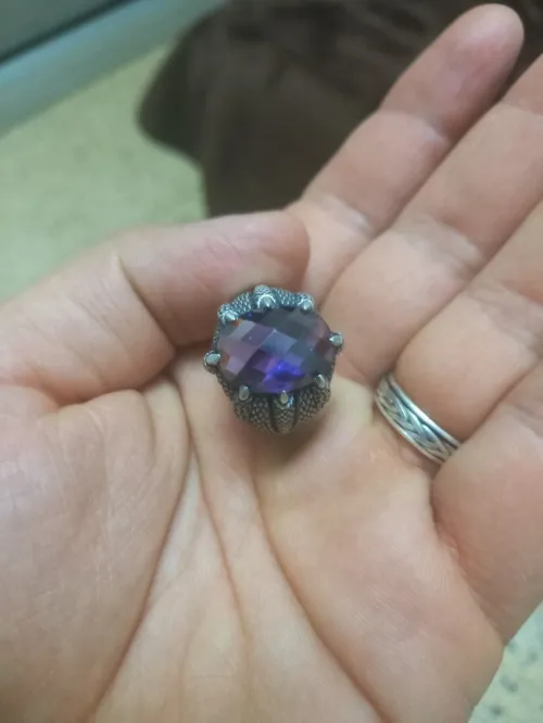 Bague en argent pour hommes