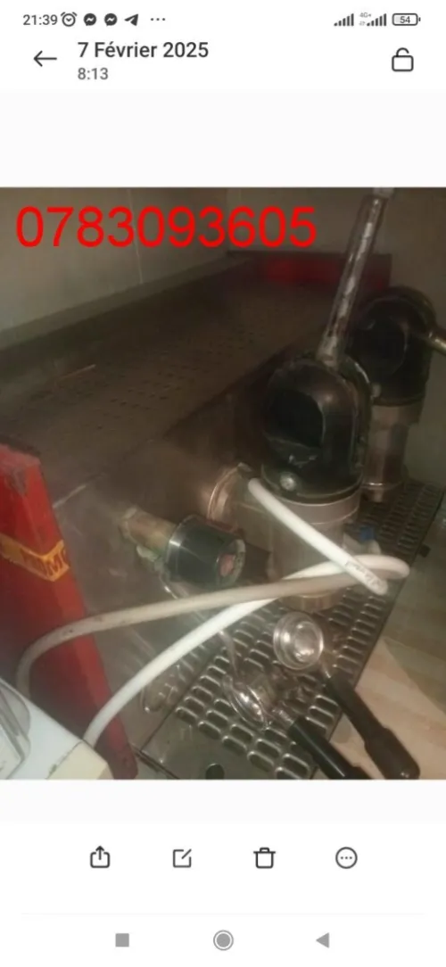 vendre machine café 2bras