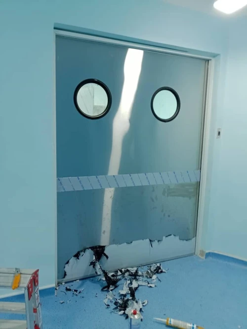 porte pour bloc opératoire 