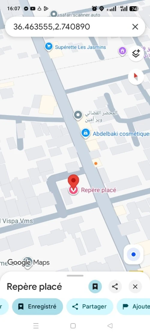 Vente Terrain Blida Chiffa