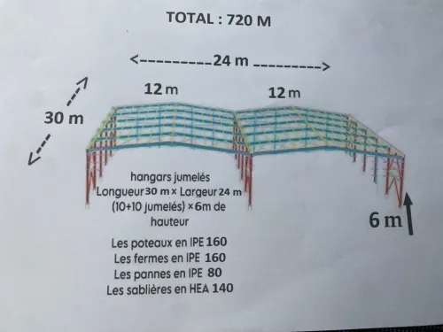 charpente métallique