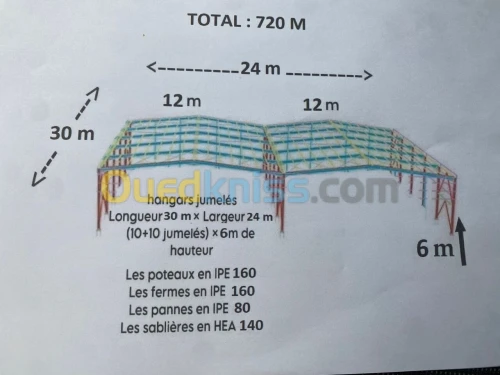 charpente métallique