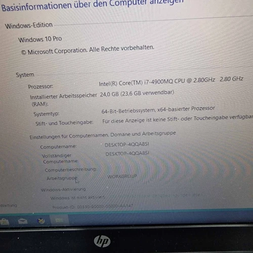 HP ZBOOK 15 G2 I7 4710MQ 24GB 1TIRA GB HDDD 15.6 FHD NVIDIA QUADRO K610M 4GB