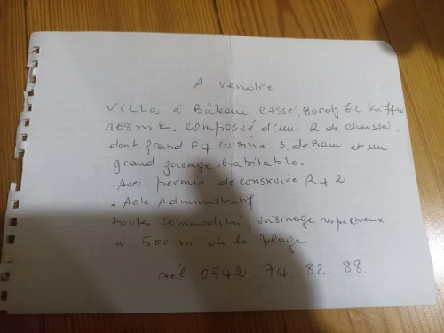 Vente Villa Alger Bordj el kiffan