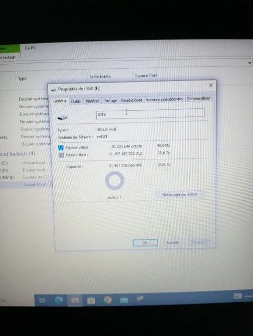 Disque dur externe SSD 30 TB