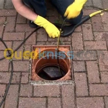 Service nettoyage de canalisations Vidange 