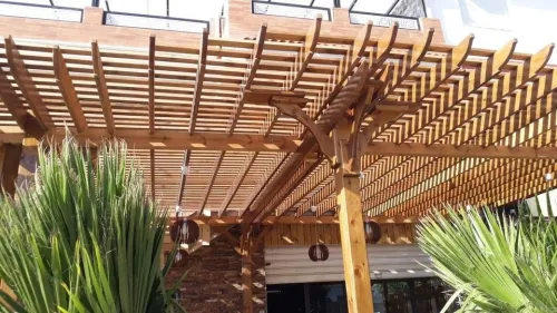 pergola et tinda en bois