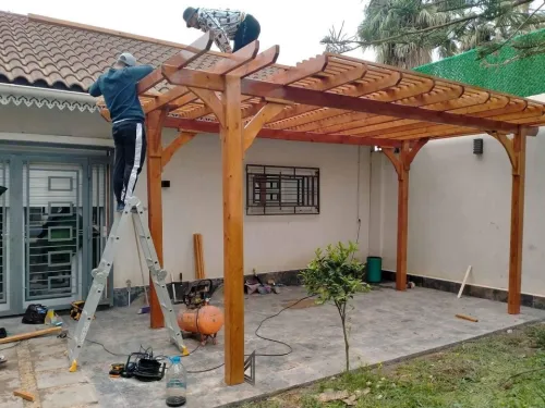 pergola et tinda en bois