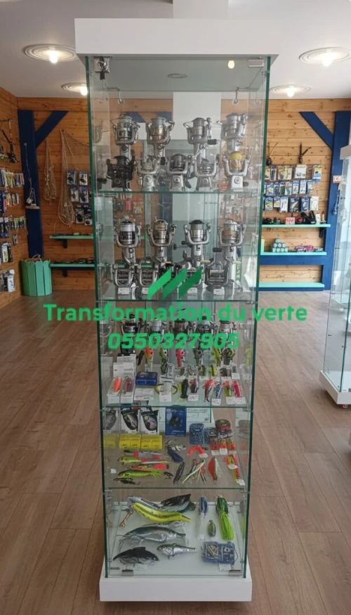 Armoire d'exposition En verre 50cm