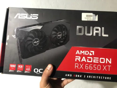 ASUS AMD RX 6650 XT DAUL