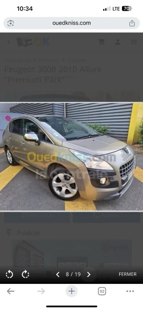 Peugeot 3008 2010 