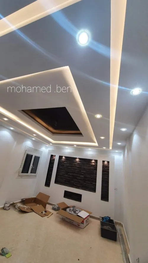 Décoration placoplâtre et PVC 