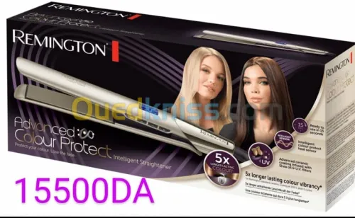  Fer à lisser Remington Advanced Colour Protect مكواة تمليس ذكية تحمي لون الشعر