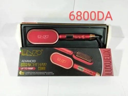 Brosse Lissante Chauffante ENZO  فرشاة فرد الشعر