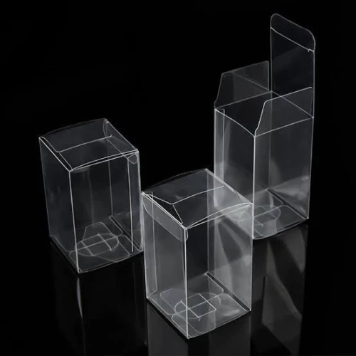 Fabrication Boite emballage transparents