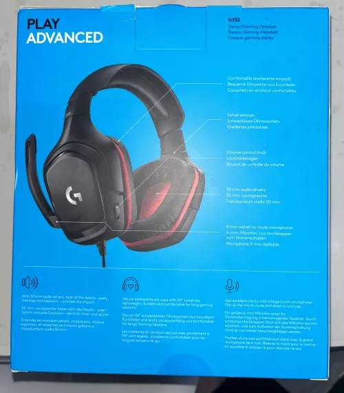 Casque GAMING STEREO LOGITECH G332