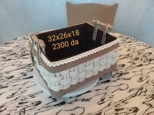 Panier luxe rosia