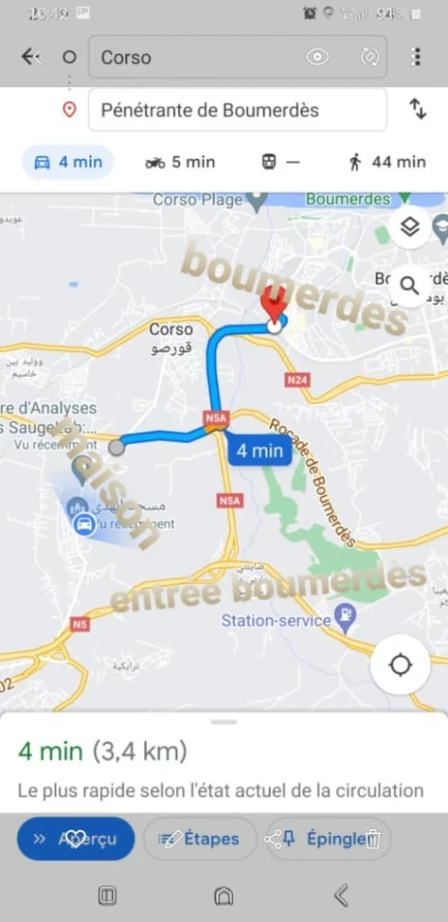 Location boumerdes par jour