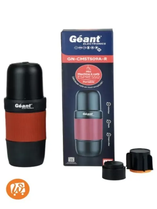GEANT Machine À Café Portable Espresso Rechargeable 80ml GN-CMST509A-S