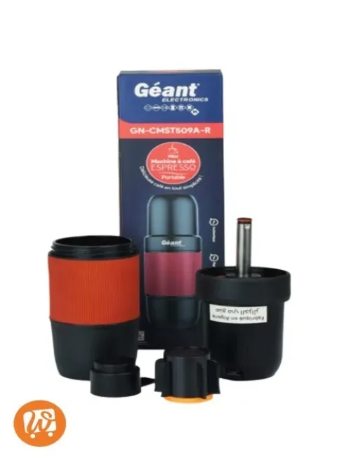 GEANT Machine À Café Portable Espresso Rechargeable 80ml GN-CMST509A-S