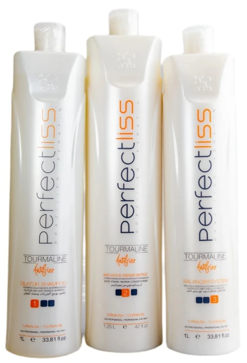 PERFECT LISS BRAZILIAN KERATIN TOURMALINE ANTI-STATIC REPAIR DEFRIZZ 1L