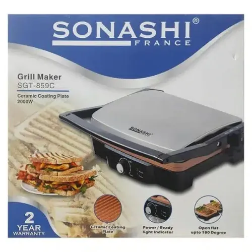 PANINEUSE GRILL 2EN1 REF SGT-859C SONASHI