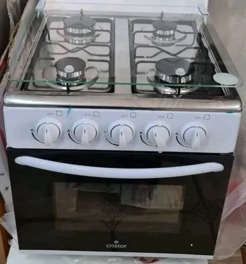 Mini Cuisinière Cristor(رمادي +أبيض) 