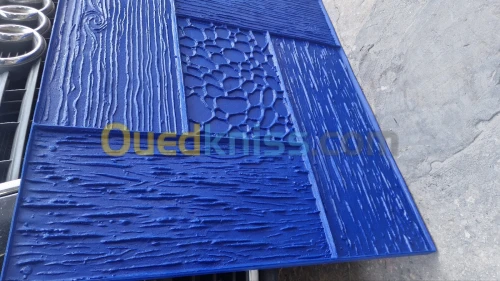 moule béton imprimé arabesc galet-bois طابع مول طامبو الخرسانة المطبوعة 