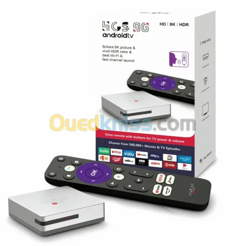 Box tv HCS 96 + 12 mois iron pro max en face le magasin printemps 
