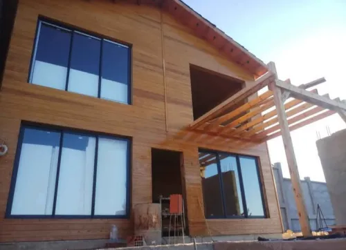 Construction des. Chalet bungalow en bois 
