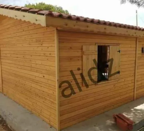 Construction des chalets et kiosque en bois 