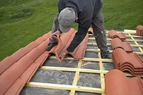 Travaux de tuile 