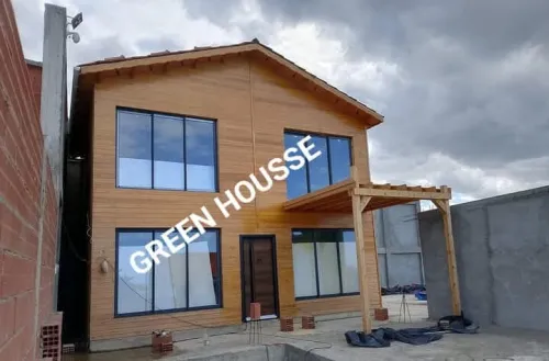 Construction des chalets et kiosque en bois