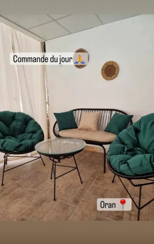 Salon extérieur 