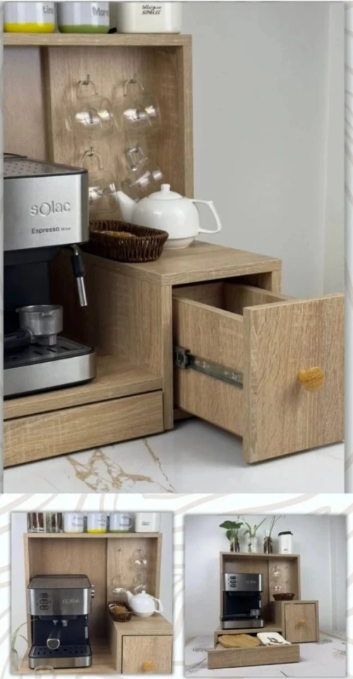 Rangement Cafetière 
