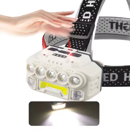 Lampe torche led frontale + cadeau 