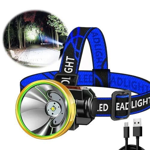 Lampe torche frontale pour chasse et camping