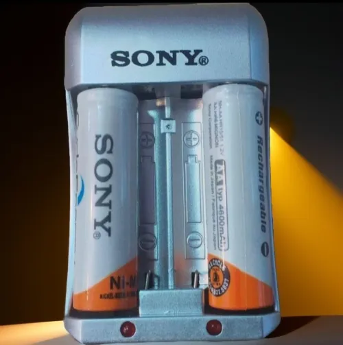 Kit complet Sony chargeur+pile rechargeable 